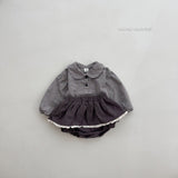 ［mimi market］Short check blouse