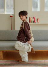 [whitesketchbook] Warm string cargo pants