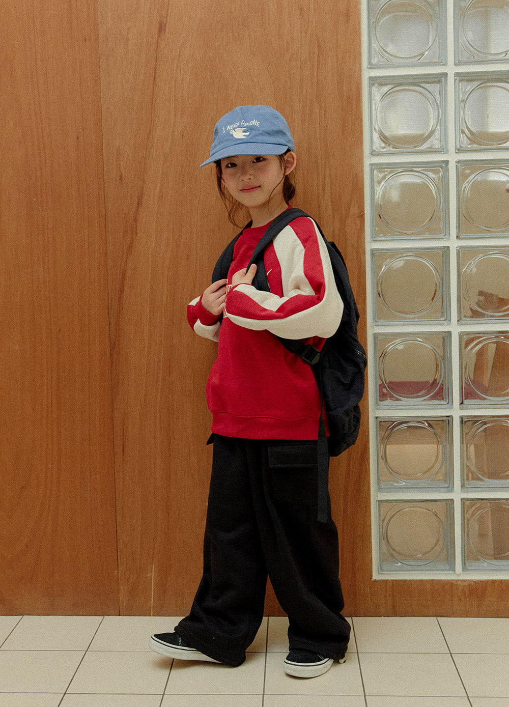 [whitesketchbook] Warm string cargo pants