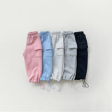 [whitesketchbook] Warm string cargo pants
