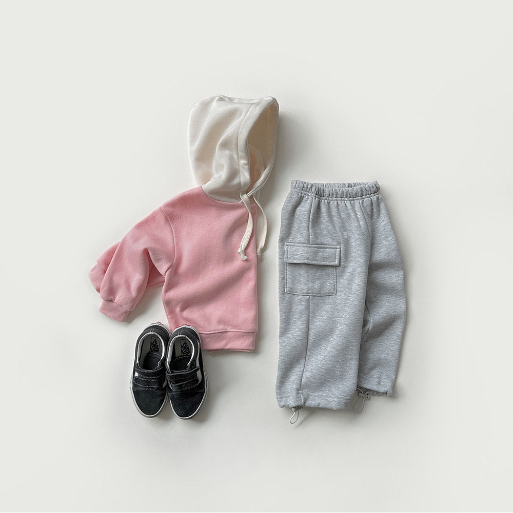 [whitesketchbook] Warm string cargo pants