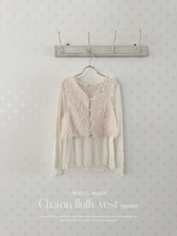 *Noeul.made* Chaton fluffy vest (mom)
