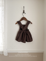 Check apron one-piece