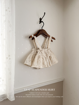 Leaf suspender skirt