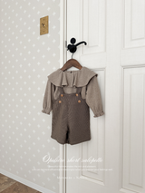 ［monbebe × Noeul.］Opeliére short salopette