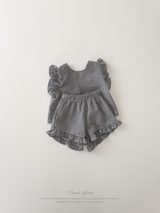 Romantic ribbon frill set