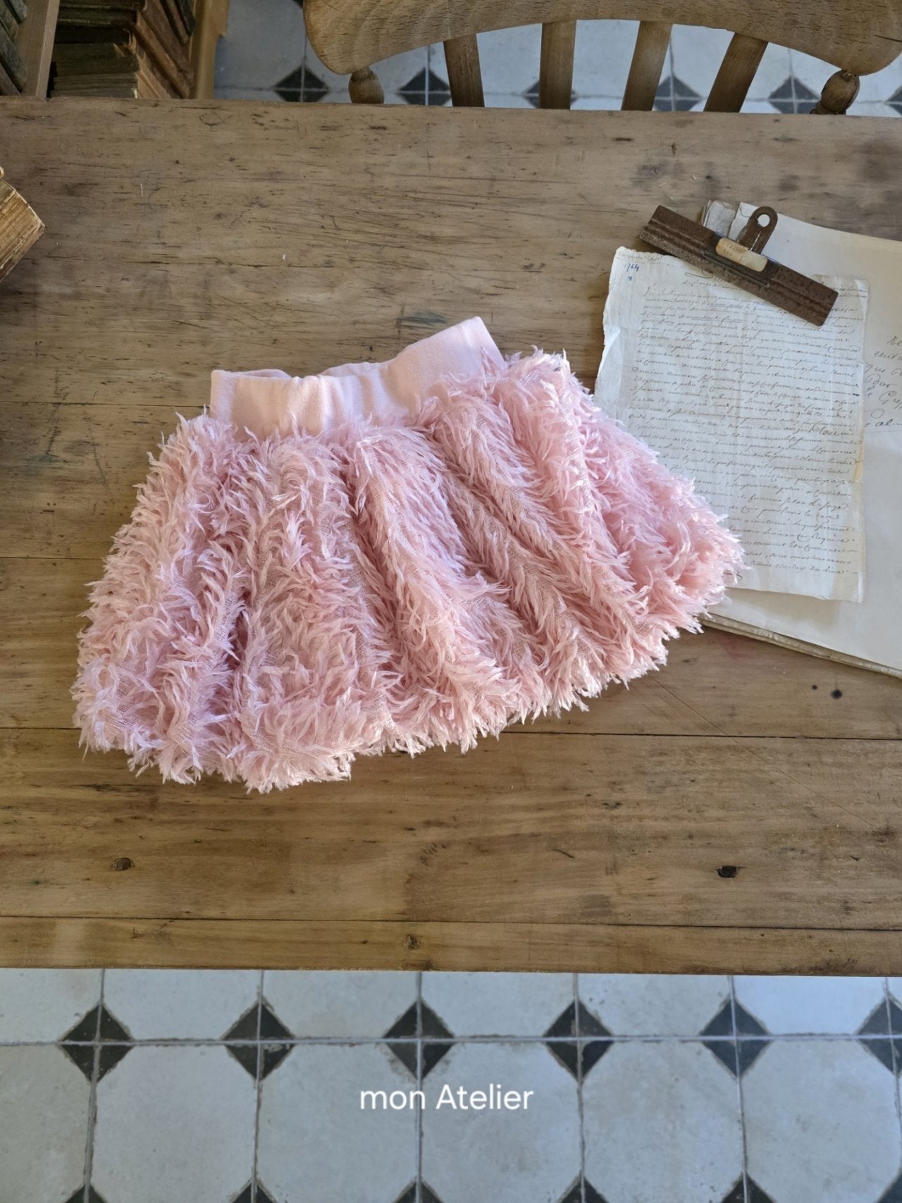 ［mon Atelier］Swan skirt