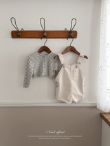 Cotton berry short overalls