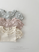 Gracie dot puff tops