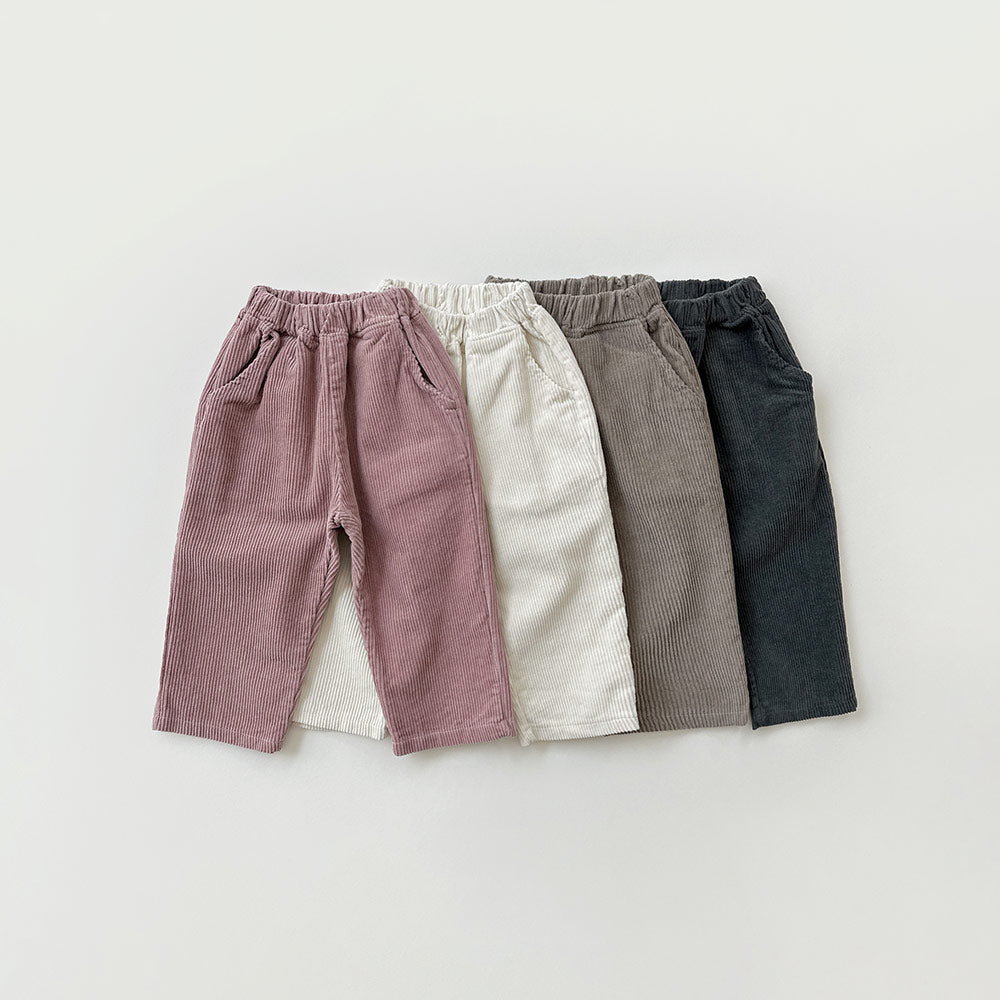 [whitesketchbook] Corduroy buggy pants