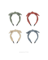 ［ROSETTE］Rolling ribbon headband