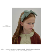 ［ROSETTE］Rolling ribbon headband