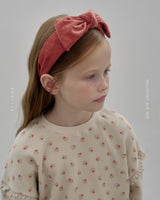 ［ROSETTE］Rolling ribbon headband