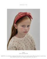 ［ROSETTE］Rolling ribbon headband