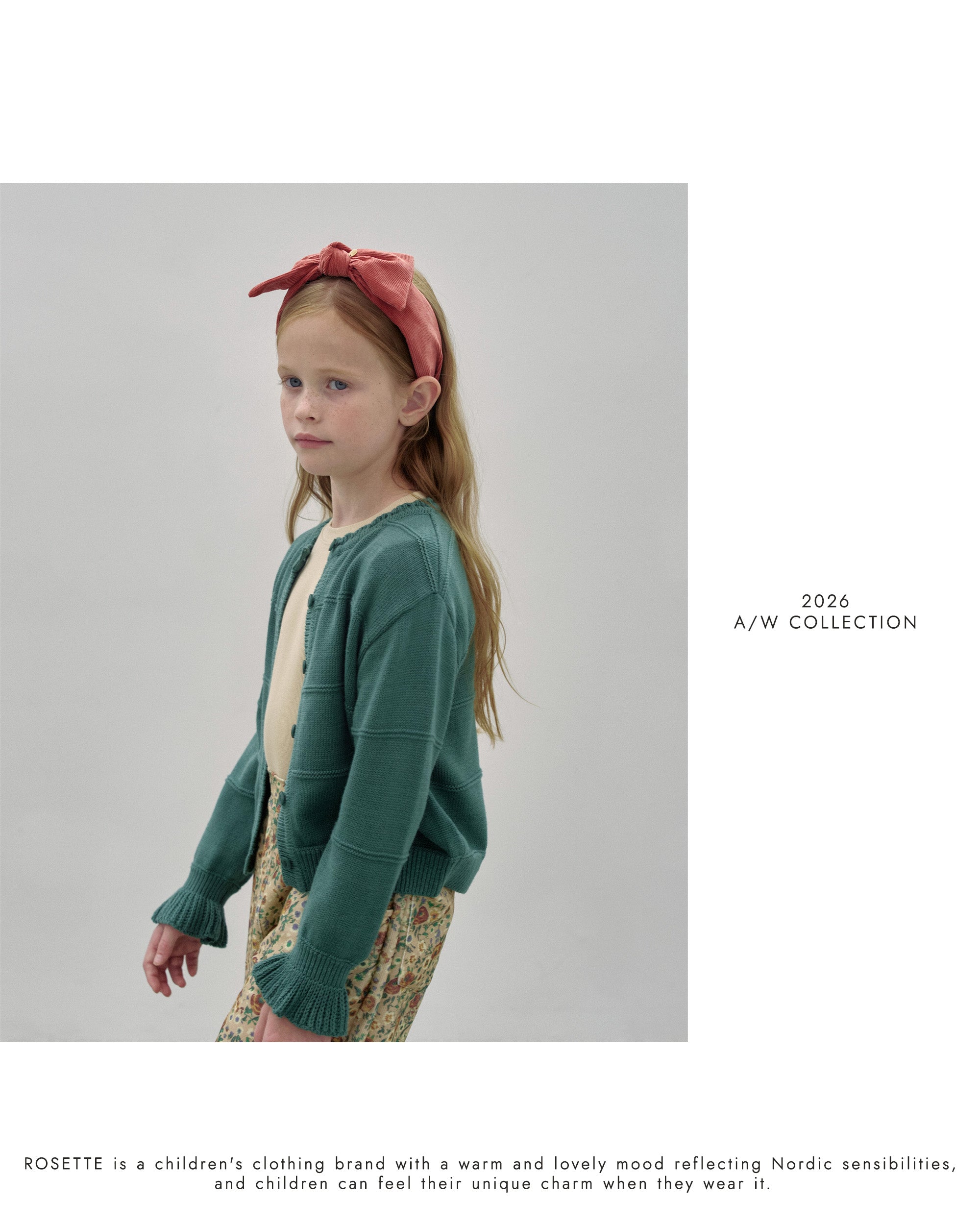 ［ROSETTE］Rolling ribbon headband