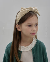 ［ROSETTE］Rolling ribbon headband