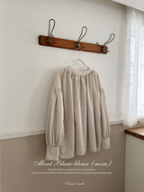 *Noeul.made* Mont Blanc blouse (mom)