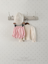 Heart corduroy frill bloomer