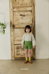 ［mon Atelier］Vivid short pants