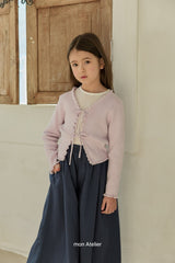 ［mon Atelier］Roem frill cardigan