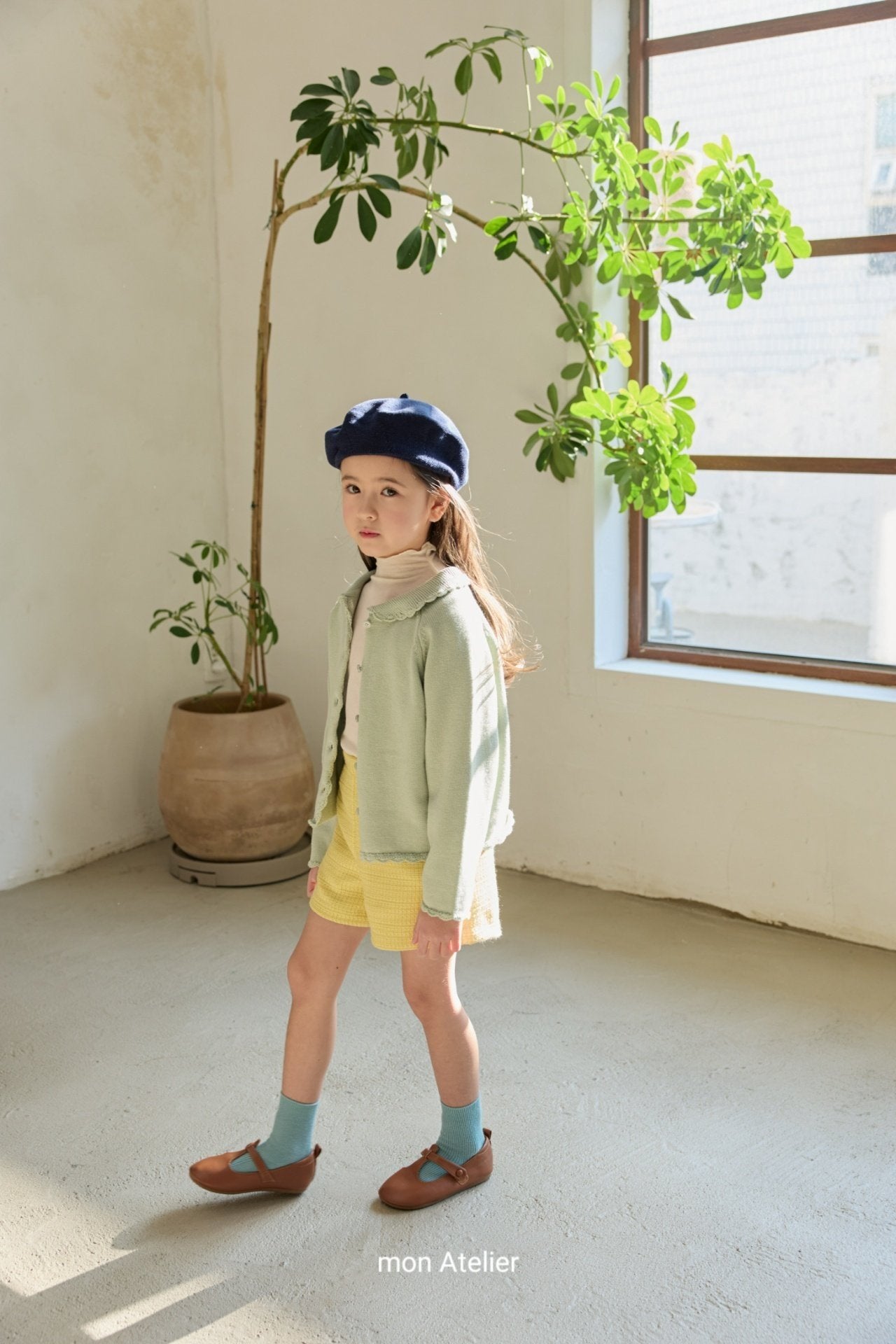 ［mon Atelier］Vivid short pants