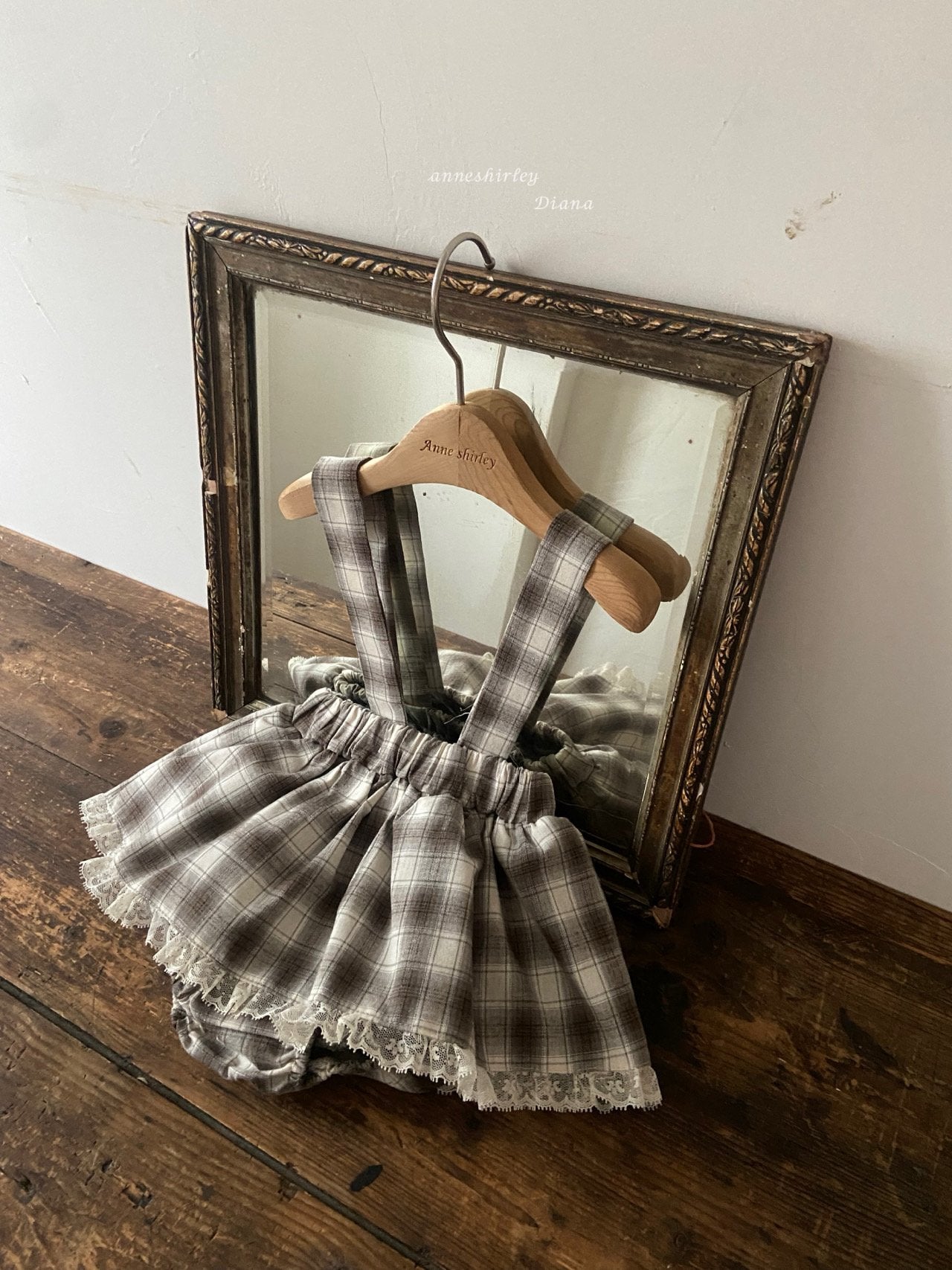 ［Anne shirley］Benny bloomer skirt (check)