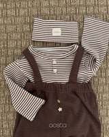 ［Aosta］Cookie Stripe Headband