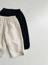 [atomeme] Peach Rib Pants