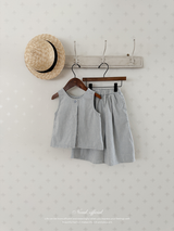 Muse check sleeveless blouse
