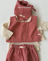 ［Aosta］Louis Stripe Vest