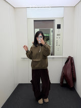 ［ELLY MOLLY］Rolling big cargo pants