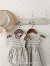 Lilly smock rompers