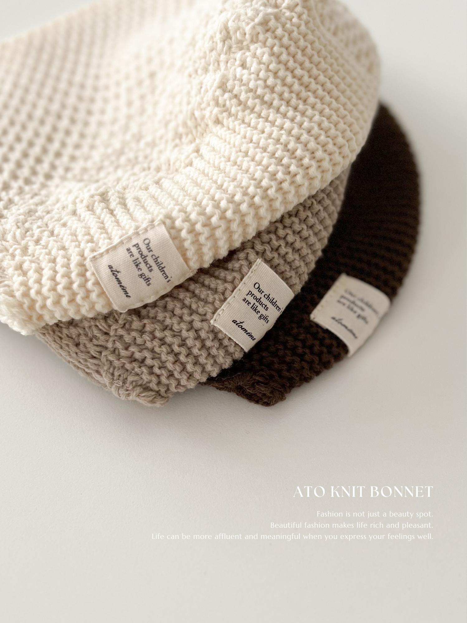 Ato knit bonnet