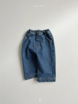 [atomeme] Half Slit Denim