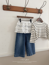 Signature denim pants