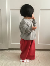［Lala land］Glam wide pants