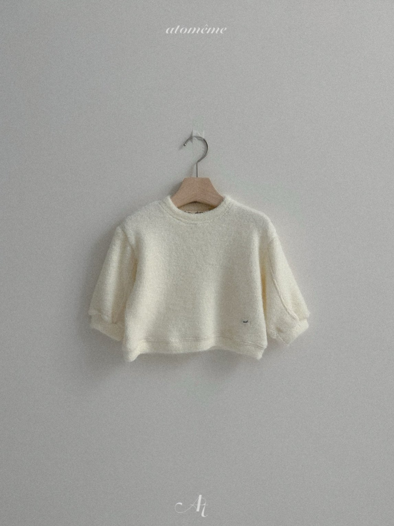 [atomeme] Knit Sweatshirt