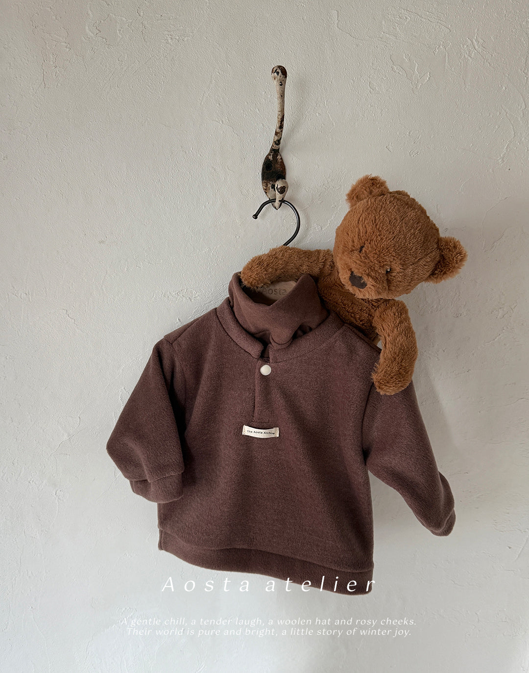 ［Aosta］Fake turtleneck