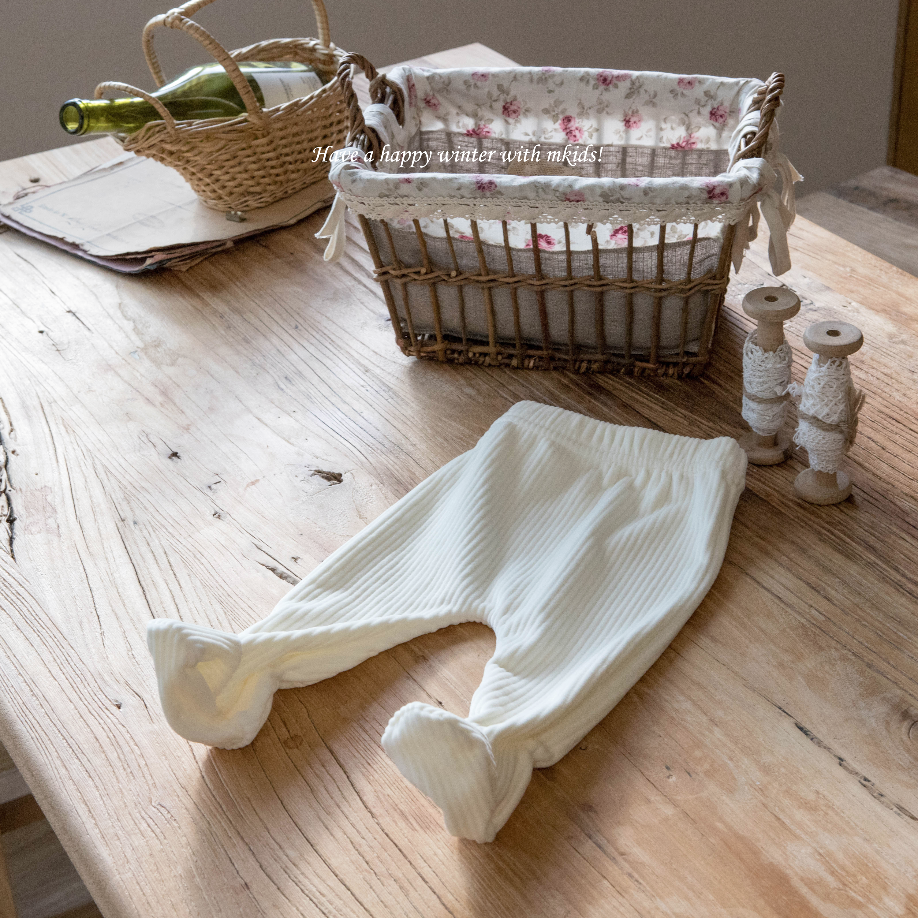 ［mkids］Mlik foot leggings