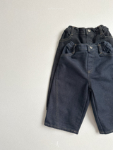 [atomeme] No-fade Curved Denim