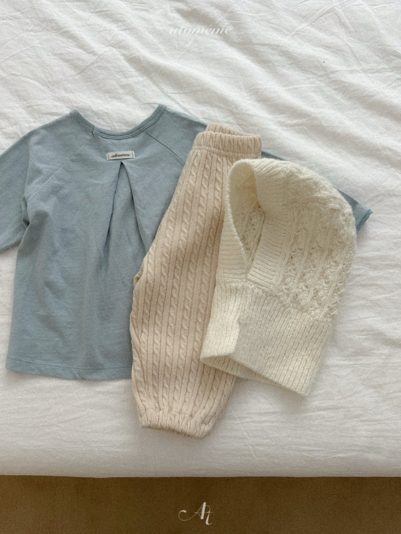 [atomeme] May Knit Pants