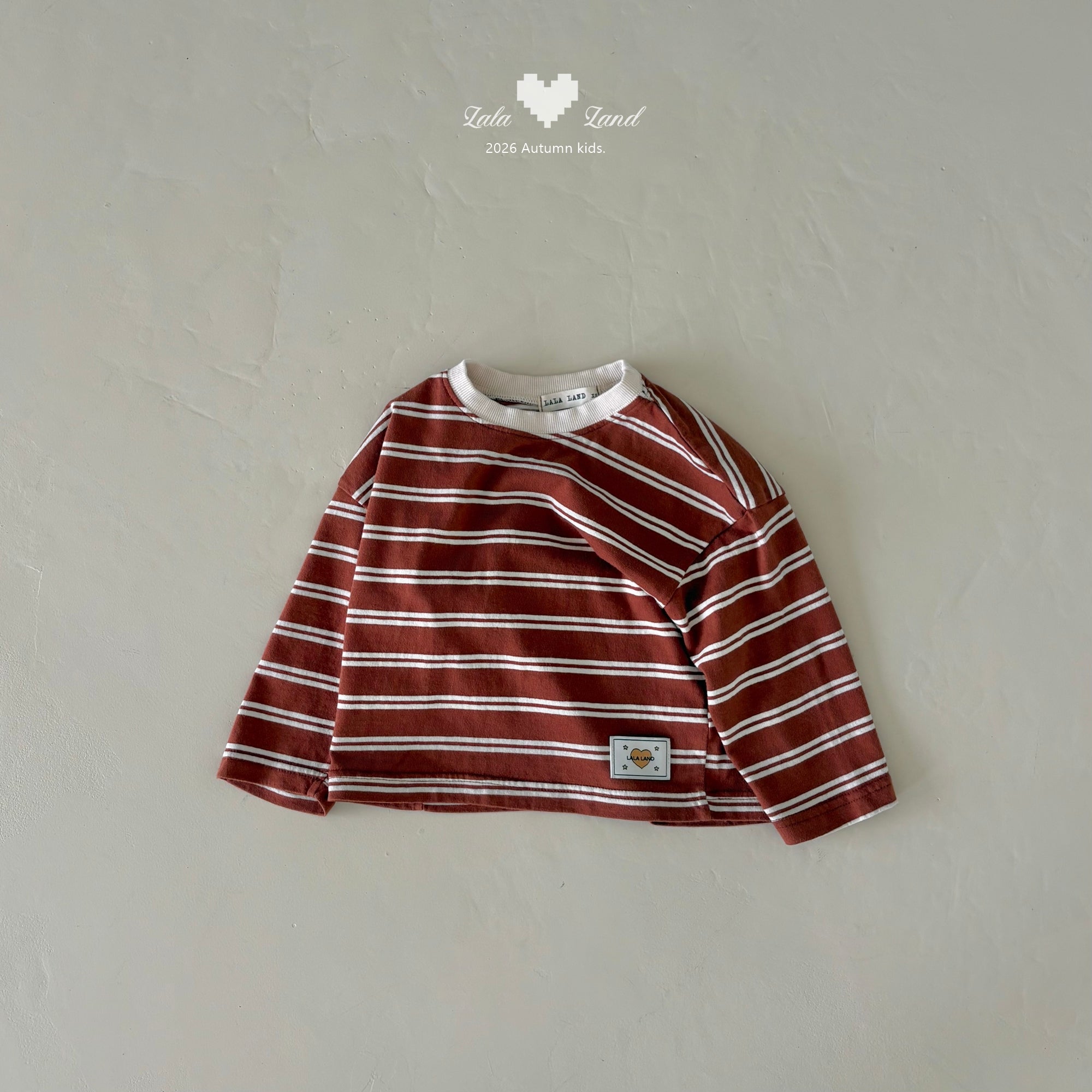 ［Lala land］Saint stripe tee (kids)