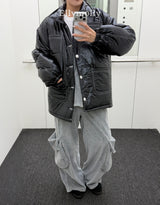 ［ELLY MOLLY］Rolling big cargo pants