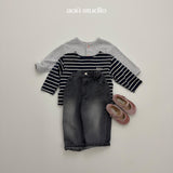 ［aou studio］French stripe tee