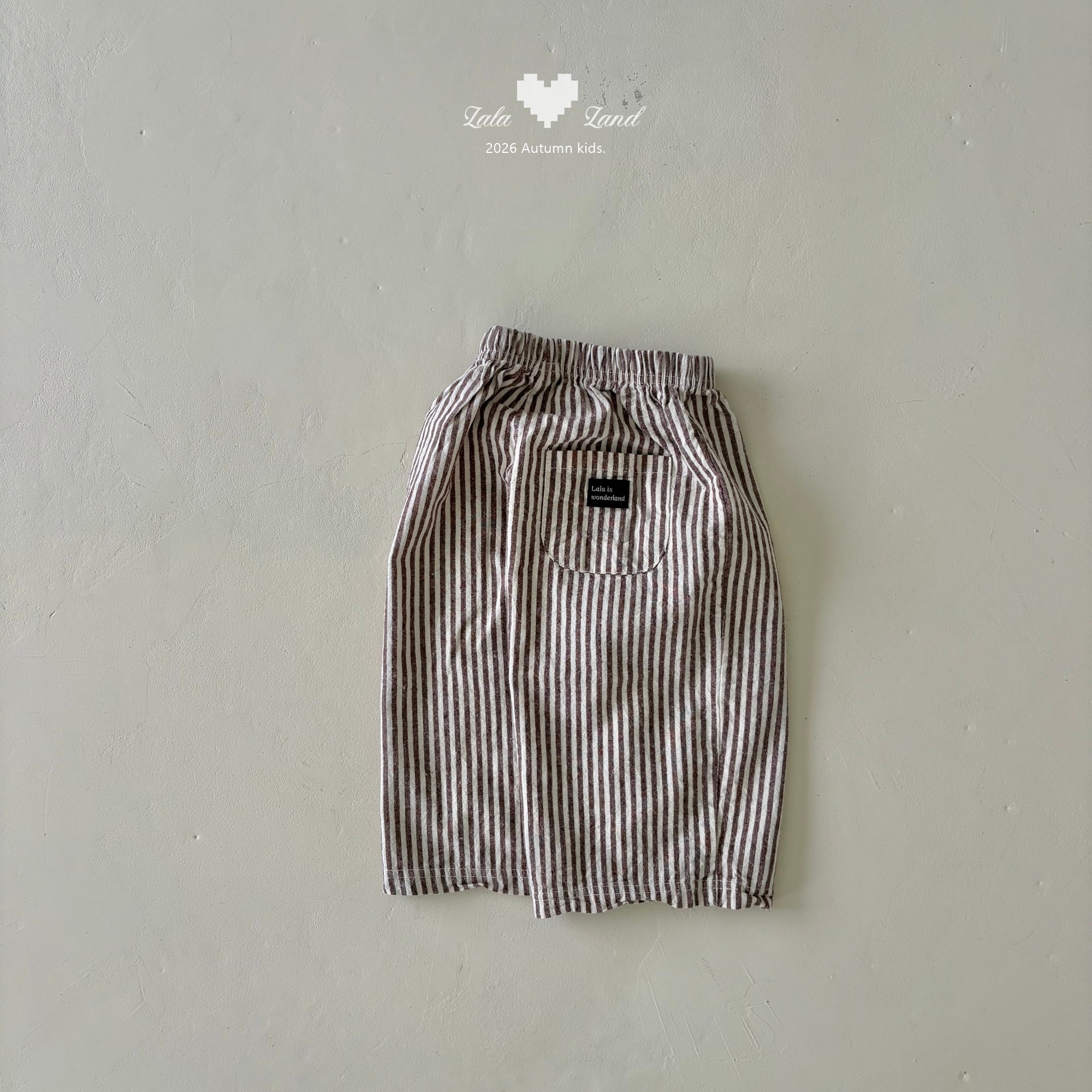 ［Lala land］Coco stripe pants