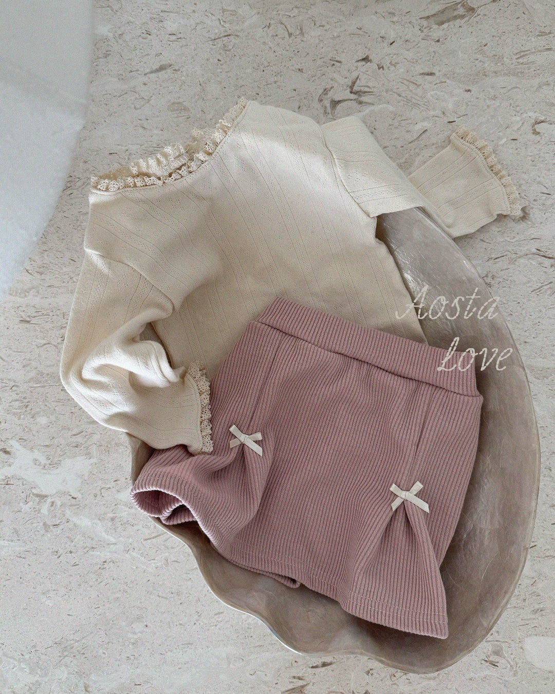 ［Aosta］Camellia Mellow Tee