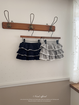 Berry lace cancan skirt