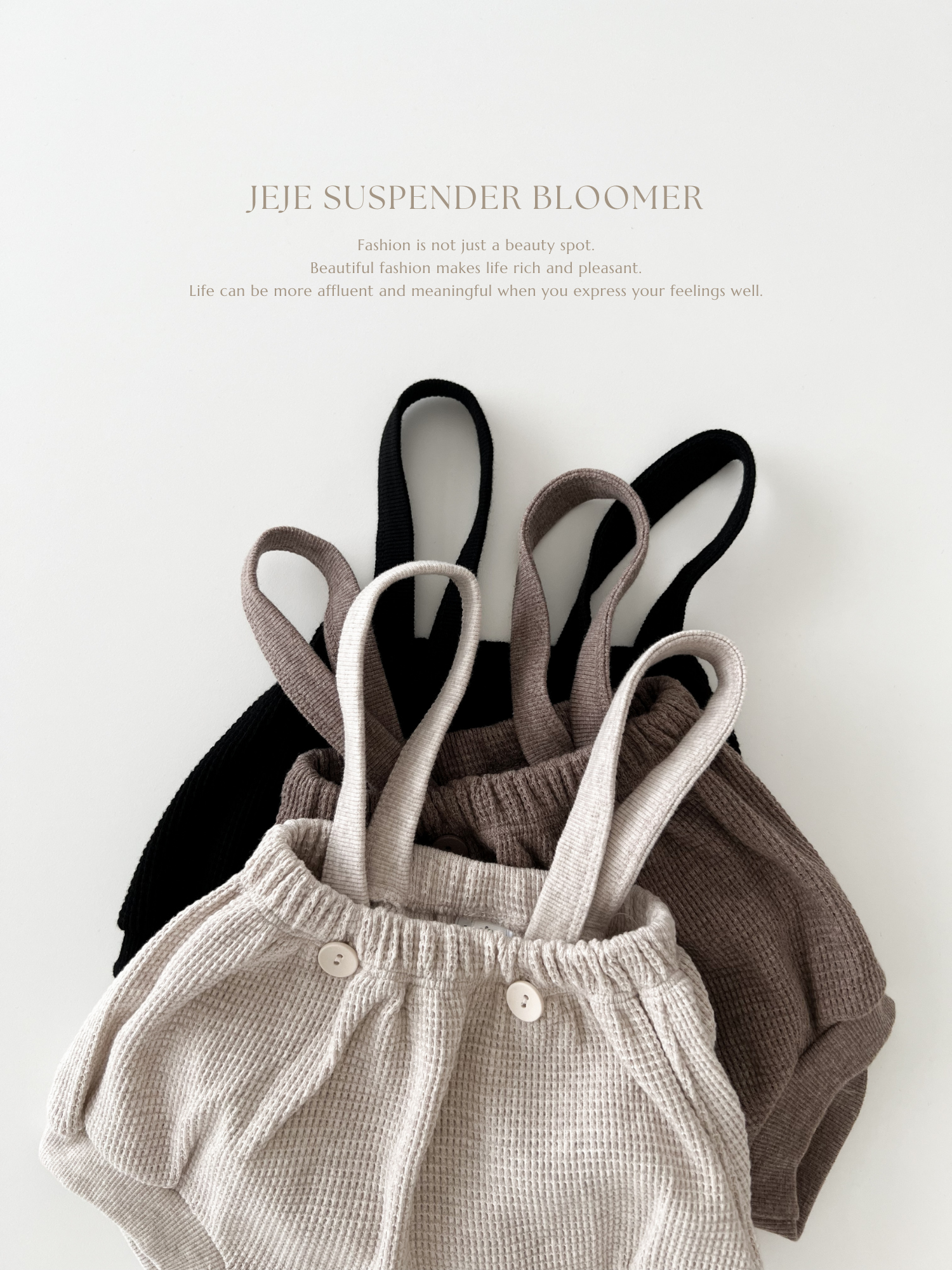 Jeje suspender bloomer