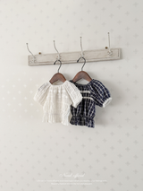 Vivi lace puff blouse