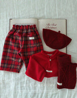 ［Aosta］Check pants